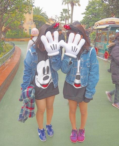 女の子のビッグパーカーはかわいい!