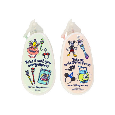 テープのりセット(ディズニーお土産モチーフグッズ)