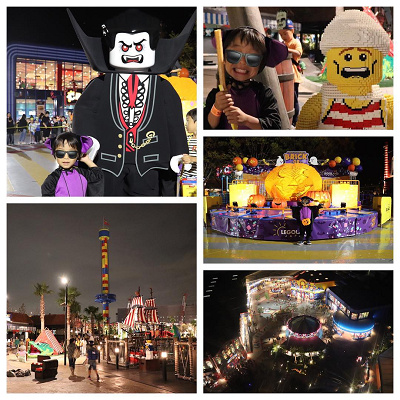 ハロウィンナイト風景