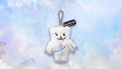 ハミクマソウルのマスコットキーチェーン(USJハミクマグッズ2024)