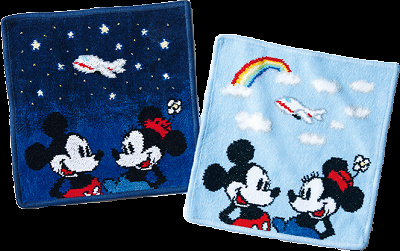 ハンカチセット「ディズニーミッキー＆ミニー」