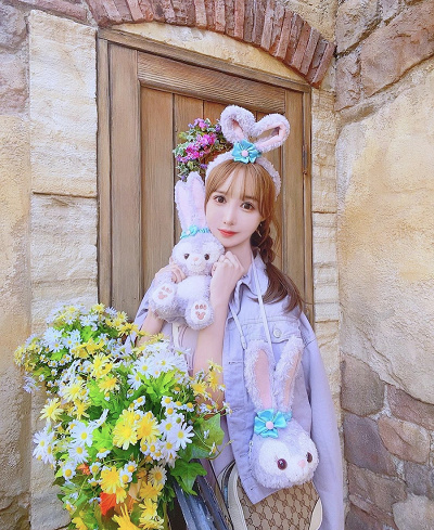 ハート型の耳は可愛らしさアップです!