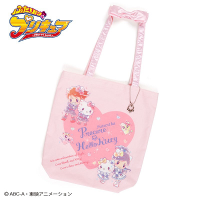 ハローキティ×ふたりはプリキュア トートバッグ