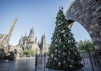 ホグズミード村のクリスマス・ツリー