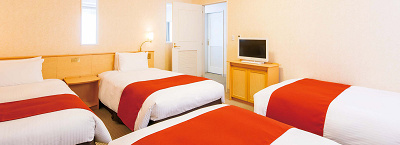 ホテルエミオン東京ベイの6人部屋「ファミリールーム」