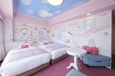 ホテルヴィスキオ尼崎by GRANVIAのサンリオキャラクタールーム