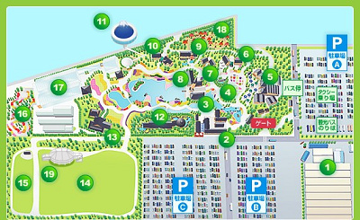 なばなの里　イルミネーション時のアクセス方法