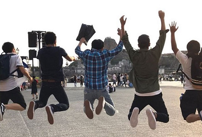 一回はとってみたい！ジャンプ写真