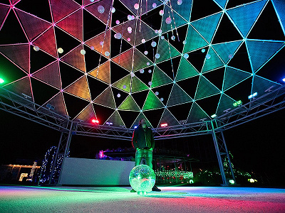 フェスタ・ルーチェin和歌山マリーナシティのイルミネーション