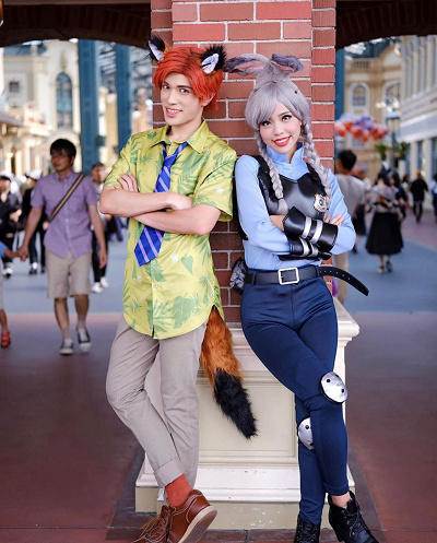 ジュディ&ニックコーデ