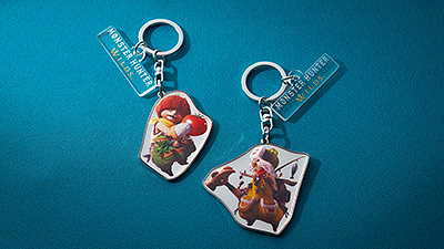 キーチェーンセット（USJ×モンハンワイルズ）