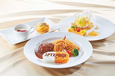 カプセルの形に盛られたライスが嬉しいキッズコース