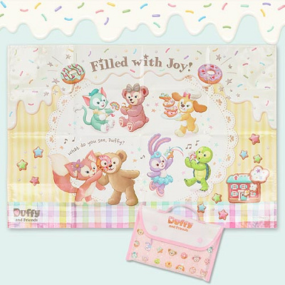 フィルドウィズジョイ　ダフフレ　新作　ポストカード　ふせん　メモ　タオル 7/3発売】「ダッフィー＆フレンズのフィルド・ウィズ・ジョイ