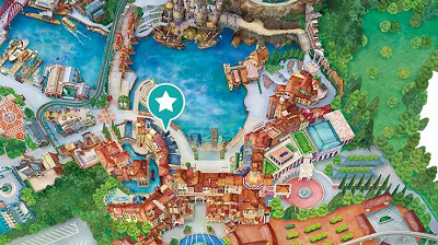 ヴィラ・ドナルド・ホームショップの場所（地図）