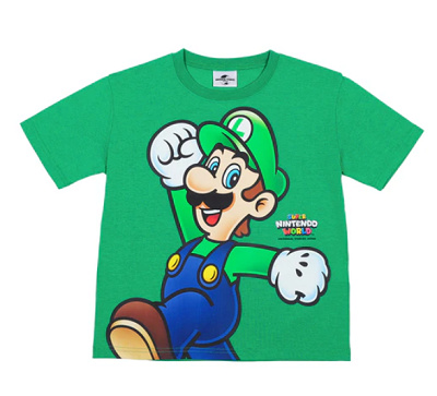 ルイージのキッズTシャツ