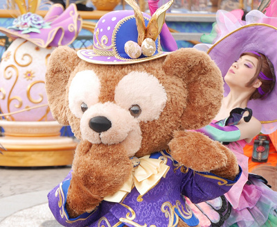 ダッフィーといっぱい仲良くなりましょう!