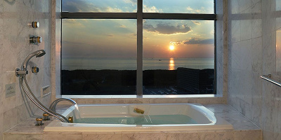 マンハッタンスタンダードの客室のバスルーム