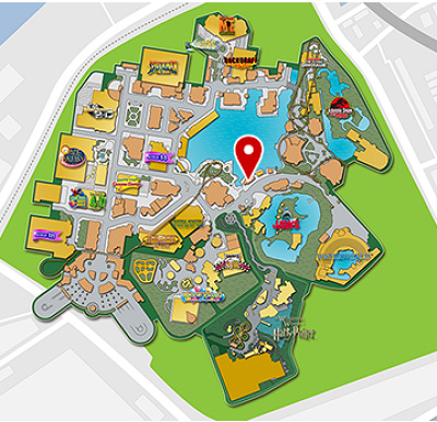 ボートウォーク・スナックの地図