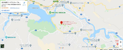 さがみ湖プレジャーフォレストの地図