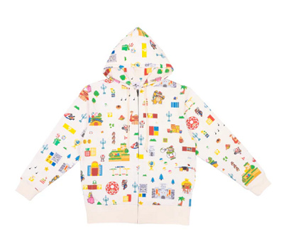 マリオエリア5周年パーカー