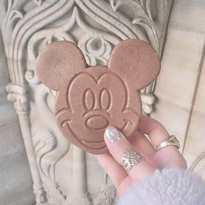 ミッキーカステラケーキ(チョコクリーム)