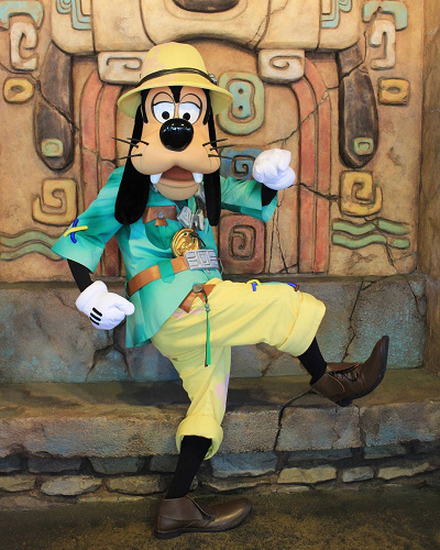 ミッキー&フレンズ・グリーティングトレイル(グーフィー)