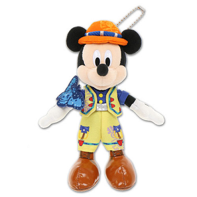ディズニーシー19周年 ミッキー ミニー ぬいぐるみバッジ