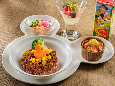 「ミッキーのレインボー・ルアウ」低アレルゲンメニュー　小人（幼児・小学生）：4～11才