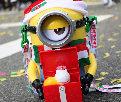 ミニオン【2016年~】スチュアートからメリークリスマス!ポップコーンバケツ
