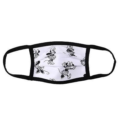 ミニーマスク(ブラック&ホワイト)