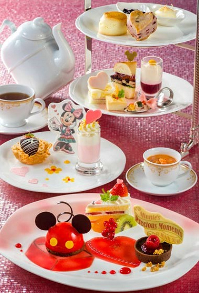 “ミニーのプレシャスモーメント・ウィズ・ユー”アフタヌーンティーセット