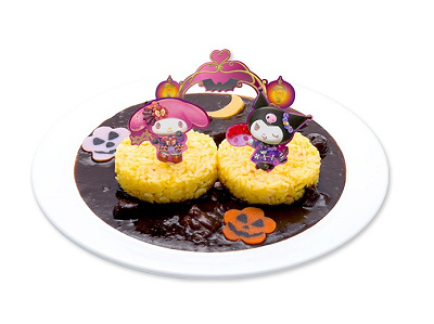 マイメロディとクロミのマスカレードパーティカレー