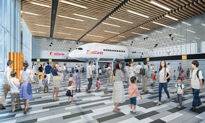 キッザニア福岡の入口付近（イメージ）