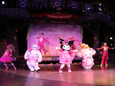 新作ショー「Sparking Pink Christmas Party！」／ピューロランド・クリスマス2022