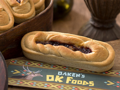 オーケンのフッフーブレッド（カルダモン＆ミート）