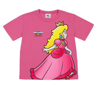 ピーチのキッズTシャツ