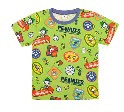 ピーナッツのキッズTシャツ