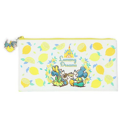 ペンケース(ディズニーレモン柄グッズ)
