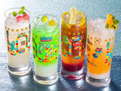 “ピクサー・プレイタイム” スペシャルノンアルコールカクテル(コレクタブルグラス付き)