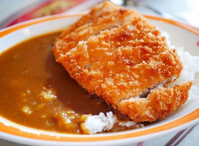 ポークカツカレー
