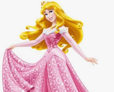 凛とした顔立ちのオーロラ姫