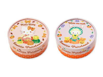 ピューロハロウィンプリントバタークッキー　キティ・ウィッシュミーメル