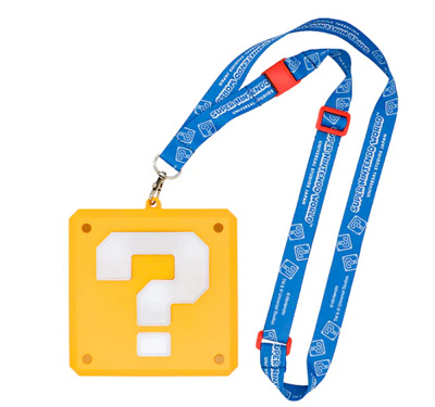 ハテナブロック光るパスケース