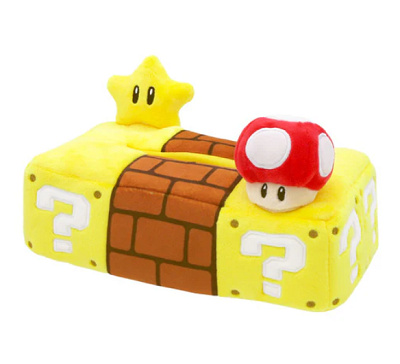 ハテナブロックティッシュカバー