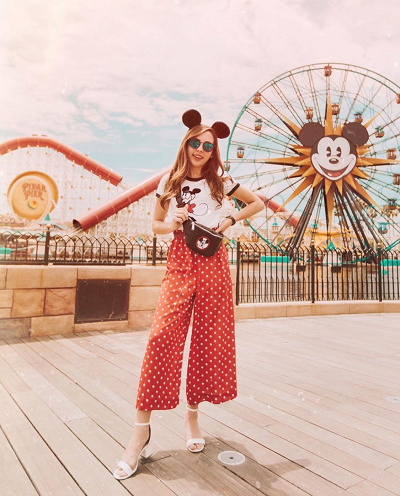 赤ドットコーデ（3）