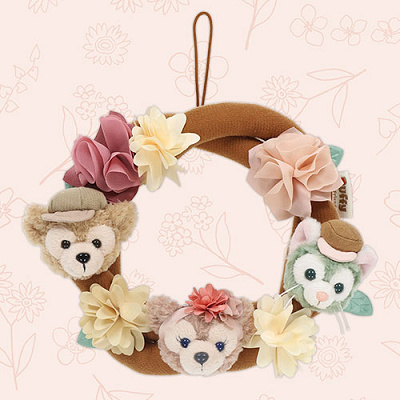 Disney - サークル オブ フレンドシップ　クリスマス　リース　ダッフィー　シェリーメイ 1／25発売「ダッフィー＆フレンズのサークル・オブ・フレンド