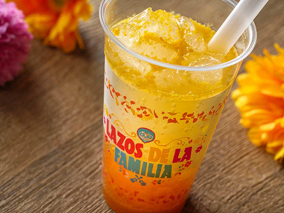 「リメンバー・ミー」ドリンク(オレンジ&マンダリンオレンジ)