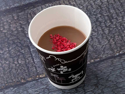 ほうじ茶香るホットココア