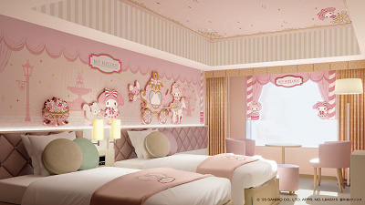 サンリオキャラクタールーム：東京ドームホテル