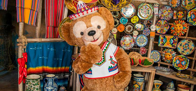 「“サルードス・アミーゴス！”グリーティングドック」のダッフィー